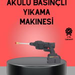 Akülü Basınçlı Yıkama Tabancası 450PSI Su Püskürtme Makinesi - Lisinya