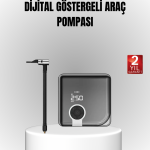6000mAh Bataryalı Type-C Şarjlı Mini Hava Kompresörü LED Işıklı - Lisinya