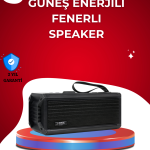 J-IPOX P520 Solar Enerjili Bluetooth Hoparlör FM Radyolu 8W Ses - Lisinya