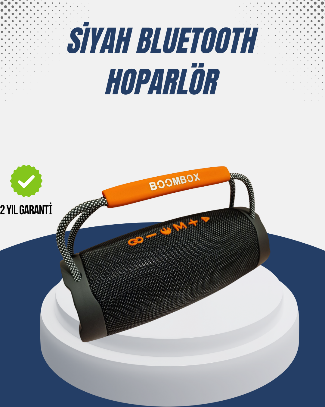 3-136 10W Çift Çıkış Güçlü Bluetooth Hoparlör Eller Serbest - Lisinya - Görsel 1