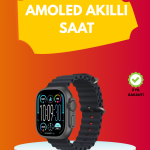 AMOLED Ekran 49mm Ultra Tasarım 3 Kordonlu Akıllı Saat - Lisinya
