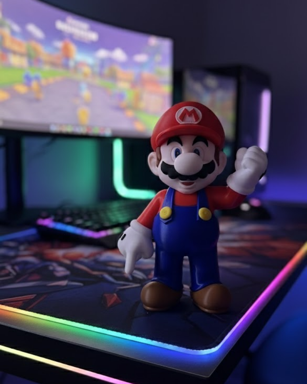 3-146 Süper Mario Koleksiyonluk Dekoratif Biblo Oyun Karakter Figürü - Lisinya - Görsel 1