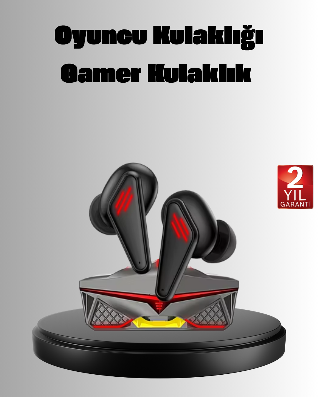 3-147 Profesyonel Oyuncular İçin Bluetooth Kulaklık - Lisinya - Görsel 1
