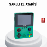 3.5 İnç IPS Ekranlı Taşınabilir Oyun Konsolu Ergonomik Çift Tetikli - Lisinya