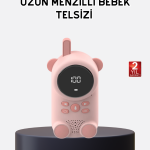 Bebek Telsizi LCD Ekran VOX İki Yönlü İletişim USB Şarj Hafif - Lisinya