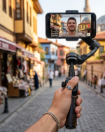 Telefon Gimbal Stabilizer Video Sabitleyici Vlog Çekim Aparatı - Lisinya