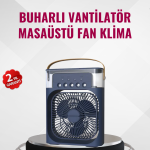 Enerji Tasarruflu Sessiz Çalışan Taşınabilir Soğutma Fanı - Lisinya