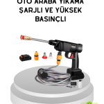 Taşınabilir Akülü Araba Yıkama Makinesi 1.7 MPa Basınçlı ve Ergonomik Tasarımlı - Lisinya