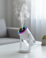 RGB Işıklı Hava Nemlendirici Ultrasonik Teknoloji ve Portatif Tasarım - Lisinya