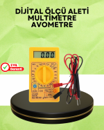 Profesyonel Dijital Multimetre Volt Amper Direnç Ölçümü - Lisinya