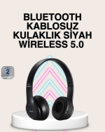 Katlanabilir Tasarımlı Bluetooth 5.0 Kulaklık | Eller Serbest Arama ve Çift Cihaz Desteği - Lisinya