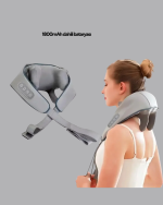 Titreşimli Boyun Masaj Cihazı Isı Terapili Şarjlı VNB-01 Ergonomik U Tasarım - Lisinya - Görsel 2