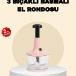 Basmalı Manuel Rondo Hızlı ve Zahmetsiz Doğrama - Lisinya