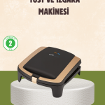 Tost Makinesi Isı Kontrollü 4 Dilim Kapasiteli - Lisinya