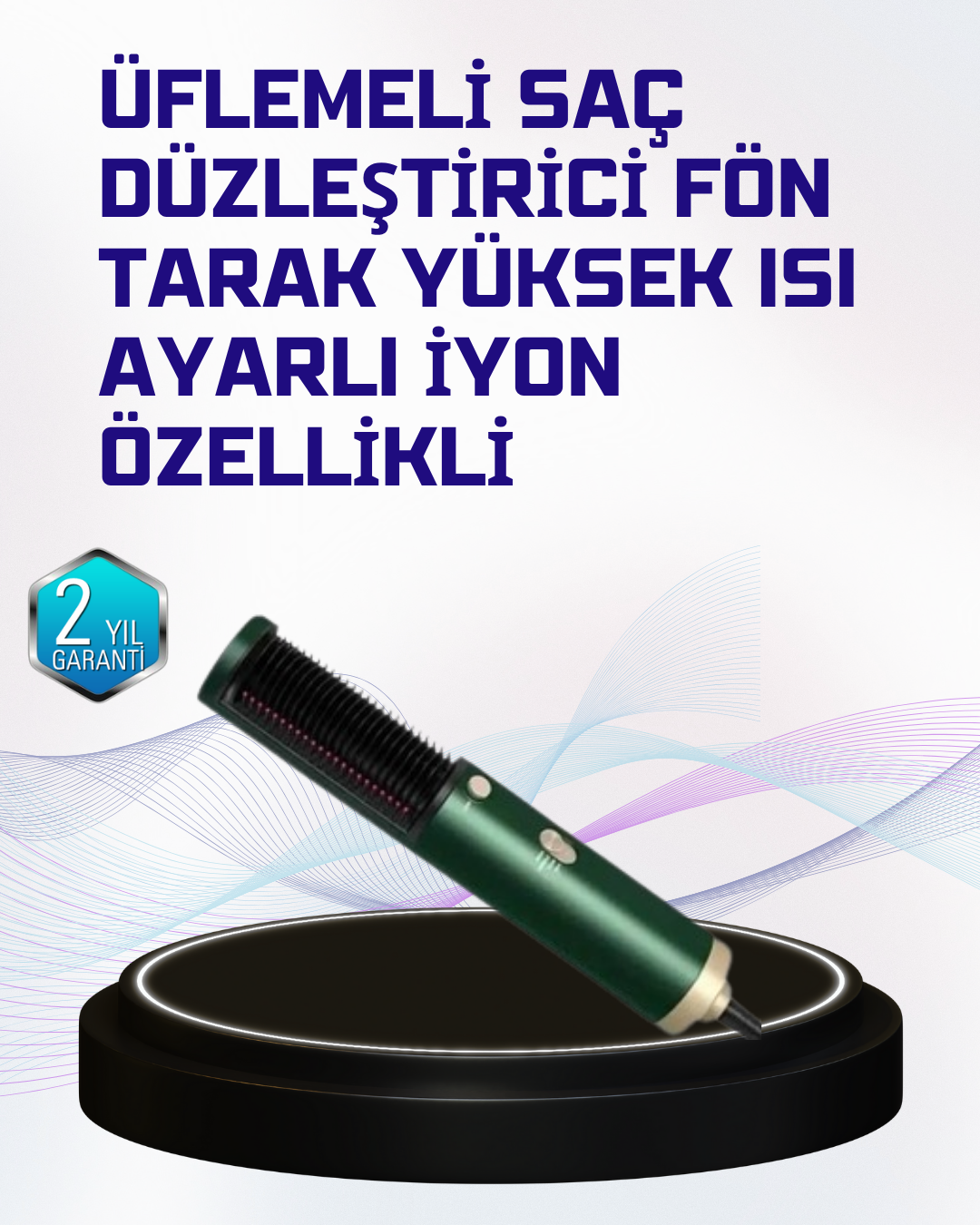 4-31 Profesyonel Saç Şekillendirme Cihazı – 140°F-400°F Isı Aralığı - Lisinya - Görsel 1