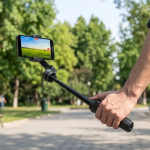 3 Axis Telefon Gimbal Stabilizer Video Çekim Sabitleyici - Lisinya