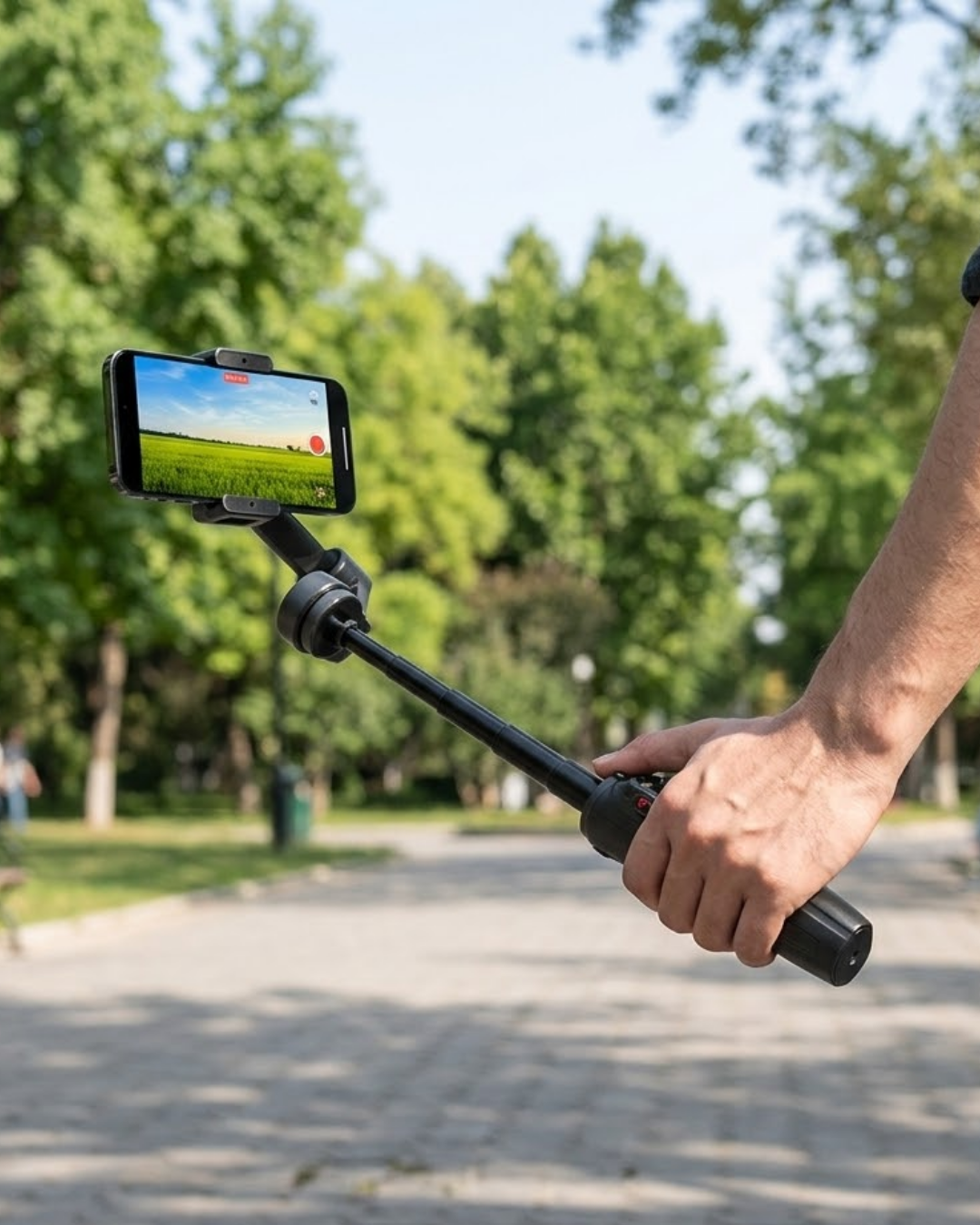 4-34 3 Axis Telefon Gimbal Stabilizer Video Çekim Sabitleyici - Lisinya - Görsel 1