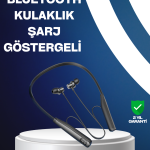Bluetooth 5.3 Boyun Bantlı Kulaklık – Oyun ve Müzik Modu, SD Kart Desteği - Lisinya