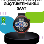 Spor ve Sağlık Takipli Akıllı Saat Kablosuz Şarj - Lisinya