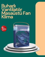Modern Tasarımlı Kompakt ve Güçlü Hava Üfleyen Fan - Lisinya