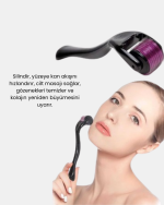 Derma Roller Titanyum İğneli Cilt Yenileyici – Akne ve Kırışıklık Karşıtı - Lisinya - Görsel 2