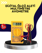Çok Fonksiyonlu Dijital Multimetre Elektrik Test Cihazı - Lisinya