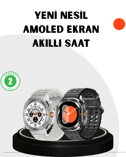 Modern Akıllı Saat Kablosuz Şarj Sosyal Medya Bildirimli - Lisinya
