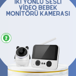Kablosuz Bebek Monitörü 720P Görüntü ve Geniş Ekran - Lisinya