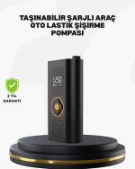 Taşınabilir Dijital Lastik Şişirme Cihazı Güvenli ve Pratik Kullanım - Lisinya