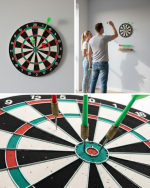 17 İnç Dart Tahtası 4 Metal Dart Oku - Lisinya