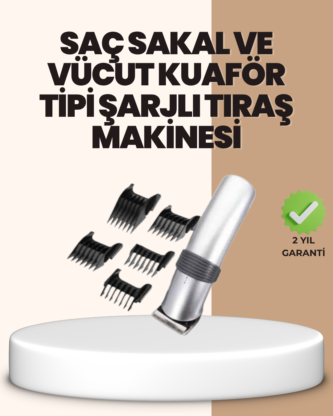 5-69 Tıraş Makinesi Temizlik ve Yağlama Setiyle Birlikte - Lisinya - Görsel 1