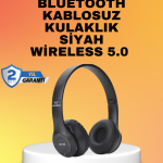 Mikrofonlu Kablosuz Kulaklık | Uzun Pil Ömrü ve Stereo Ses Performansı - Lisinya