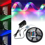 5 Metre Rgb Şerit Led Seti-iç ve Dış Mekan Silikonlu-tak Çalıştır ( Lisinya )