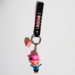 Anahtarlık Pembe Şapkalı Çocuk