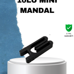 Tekrar Kullanılabilir Poşet Mandalı Siyah 10 Adet - Lisinya