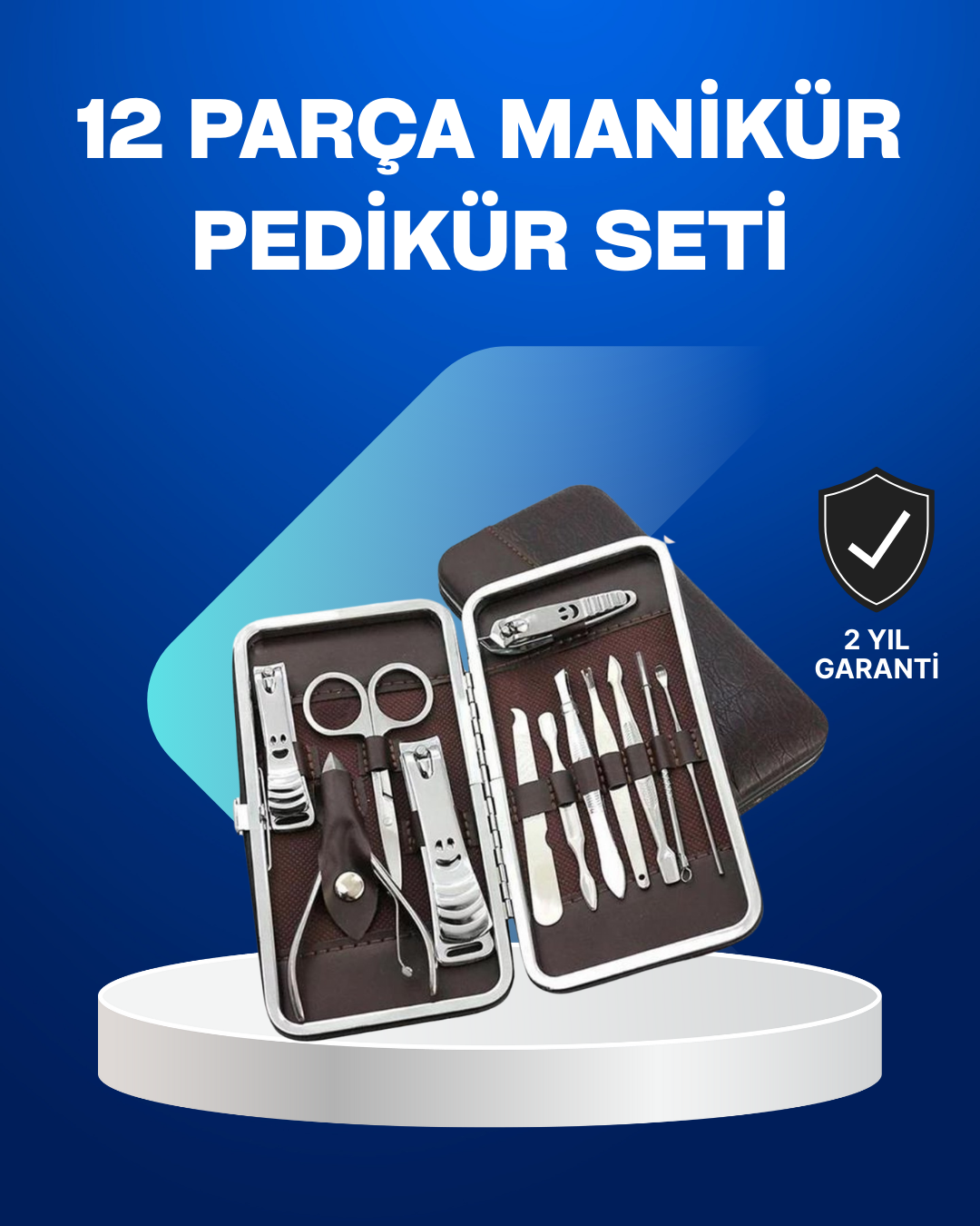 6-27 Tüm İhtiyaçlara Uygun Taşınabilir Manikür & Pedikür Seti - Lisinya - Görsel 1