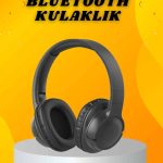 Kulak Üstü Bluetooth Kulaklık Ayarlanabiilir Uzun Pil Ömrü Kablosuz 5.0 Bluetooth - Lisinya