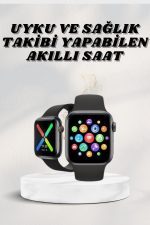 Akıllı Saat Wireless Şarj Yüksek Çözünürlüklü Müzik Dinleme Sesli Cevaplama - Lisinya