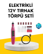 USB Şarjlı Çok Fonksiyonlu Tırnak Bakım Cihazı - Lisinya