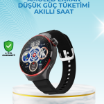 NFC Destekli Akıllı Saat AMOLED Ekranlı Şık Tasarım - Lisinya