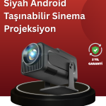 Uzun Ömürlü Lamba ve Dahili Hoparlörlü Ev Sinema Projektörü - Lisinya