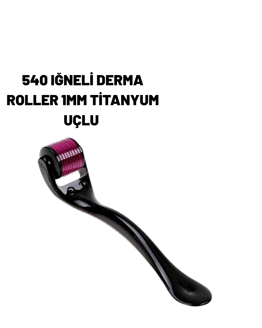 6-71 Ev Tipi Mikro İğneli Cilt Bakım Aleti – 1 mm Titanyum Roller - Lisinya - Görsel 1