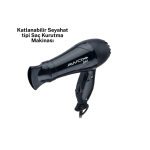 AWOX MİNİ FÖN SİYAH - Lisinya