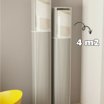 6’lı Hava Geçiren Kapasiteli, Toz ve Nem Koruyucu PVC Pencereli Halı Kılıfı Hurcu – 4 m² ( Lisinya )