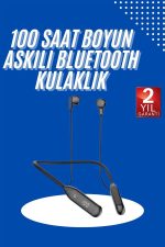 60 Saat Uyumlu Bluetooth Kulaklık Kablolu ANC Özellikli Kulaklık - Lisinya - Görsel 2
