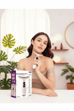 45 Derece Isıtmalı, 400mAh, LCD Göstergeli 7 Modlu, Boyun ve Yüz Sıkılaştırma Cihazı ( Lisinya ) - Görsel 2