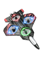 Uzaktan Kumandalı Drone Uçak LED Işıklı 360 Derece Akrobatik Hareket Özellikli - Lisinya - Görsel 2