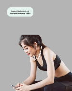 Uzun Süre Dayanıklı Manyetik Başlıklı Bluetooth Kulaklık - Lisinya - Görsel 2