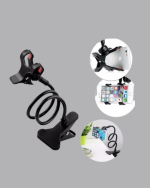 Güçlü Mandallı Akrobat Telefon Tutucu Masa Araç Uyumlu - Lisinya - Görsel 2