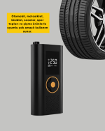 Taşınabilir Dijital Lastik Şişirme Cihazı Güvenli ve Pratik Kullanım - Lisinya - Görsel 2